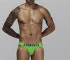 0850 Only Jockstrap men's breathable design jockstrap in Green, front view