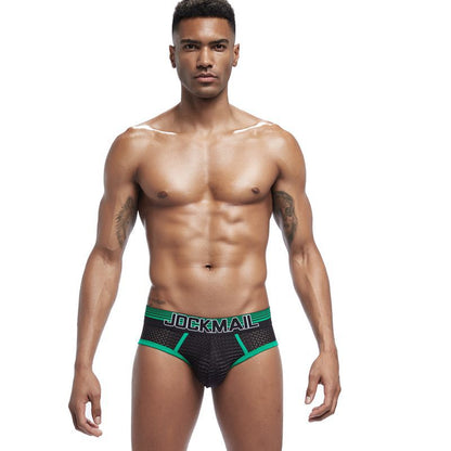 JOCKMAIL | Ripple Mesh Bulge Briefs