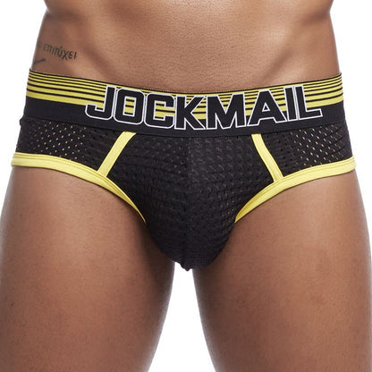 JOCKMAIL | Ripple Mesh Bulge Briefs