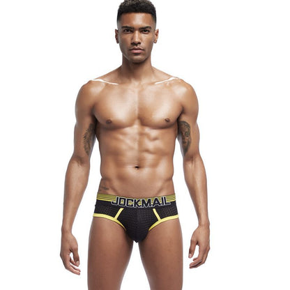 JOCKMAIL | Ripple Mesh Bulge Briefs