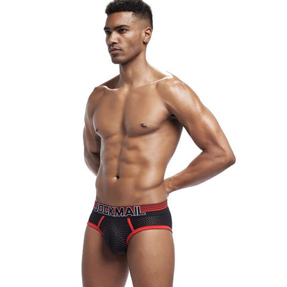 JOCKMAIL | Ripple Mesh Bulge Briefs