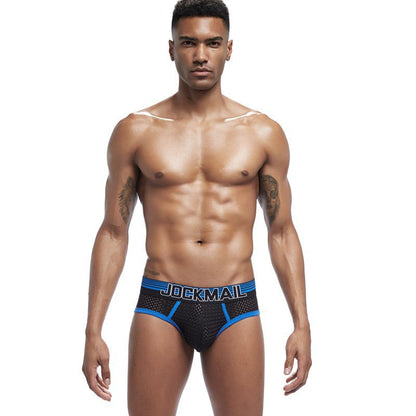 JOCKMAIL | Ripple Mesh Bulge Briefs