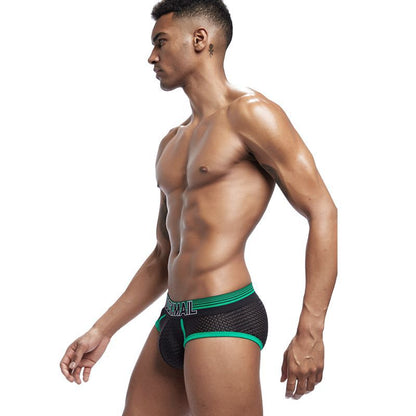 JOCKMAIL | Ripple Mesh Bulge Briefs