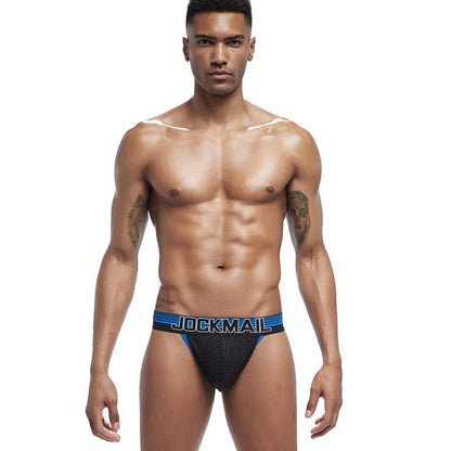JOCKMAIL | Ripple Mesh High-Cut Bulge Briefs