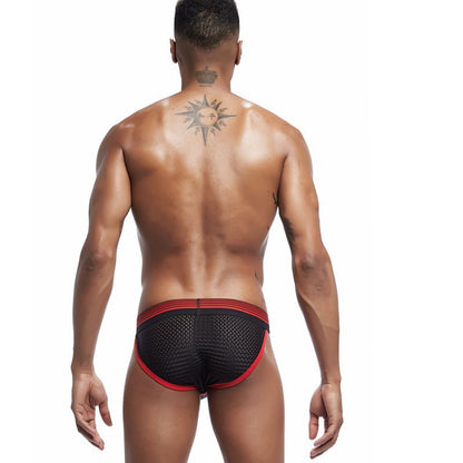 JOCKMAIL | Ripple Mesh High-Cut Bulge Briefs