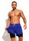 DESMIIT | Quick-Dry Double Layer Swim Trunks