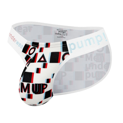 PUMP! | Plaid Graffiti Briefs