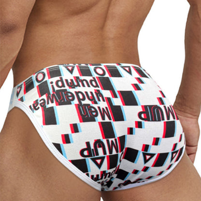 PUMP! | Plaid Graffiti Briefs
