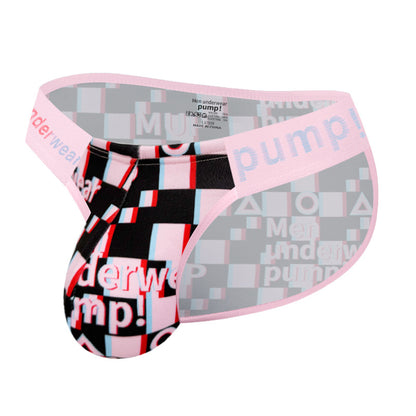 PUMP! | Plaid Graffiti Briefs