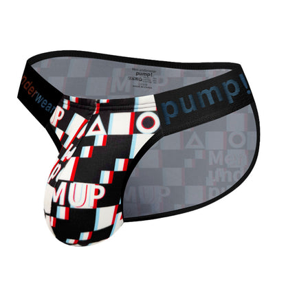 PUMP! | Plaid Graffiti Briefs
