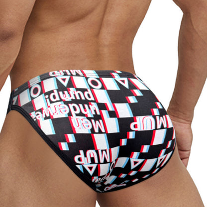 PUMP! | Plaid Graffiti Briefs