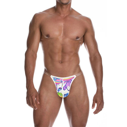 PUMP! | Summer Graffiti Clear Waist Briefs
