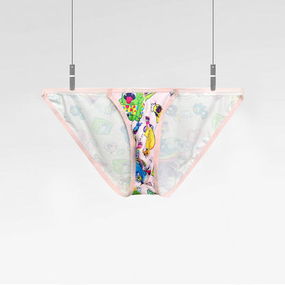 PUMP! | Summer Graffiti Clear Waist Briefs