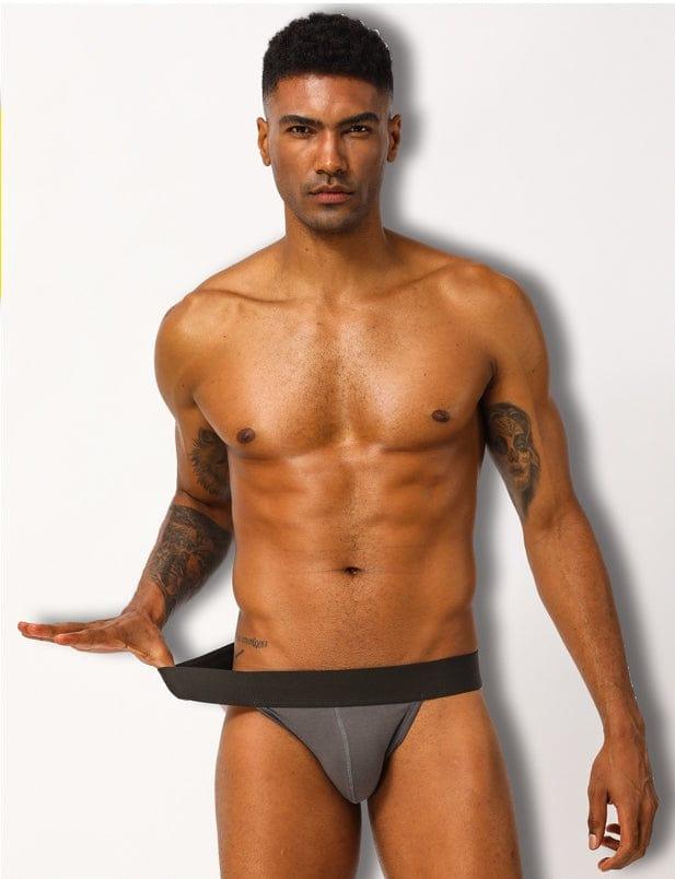 prince-wear popular products Dark gray / M ADANNU | Classic Solid Color Jockstrap