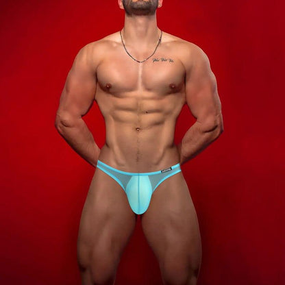 prince-wear Blue / M ADANNU | Freedom Feel Low Rise Sheer Brief