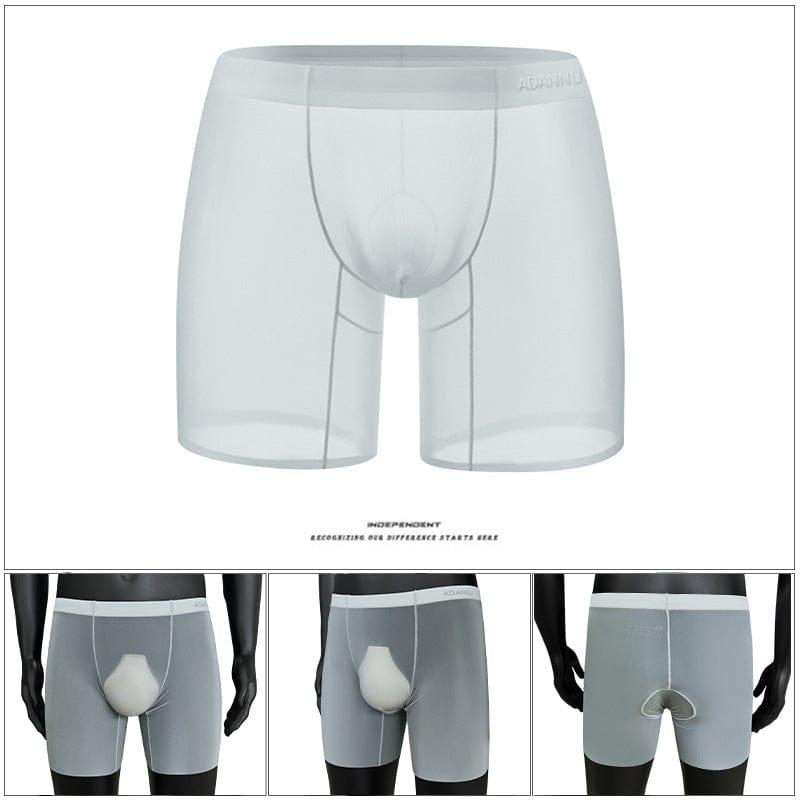 prince-wear Gray / M ADANNU | Freedom Feel Sheer Boxer