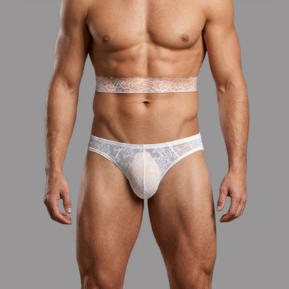 ADANNU | Lace Strap & Briefs Set
