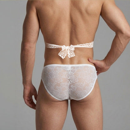 ADANNU | Lace Strap & Briefs Set