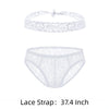 ADANNU | Lace Strap & Briefs Set