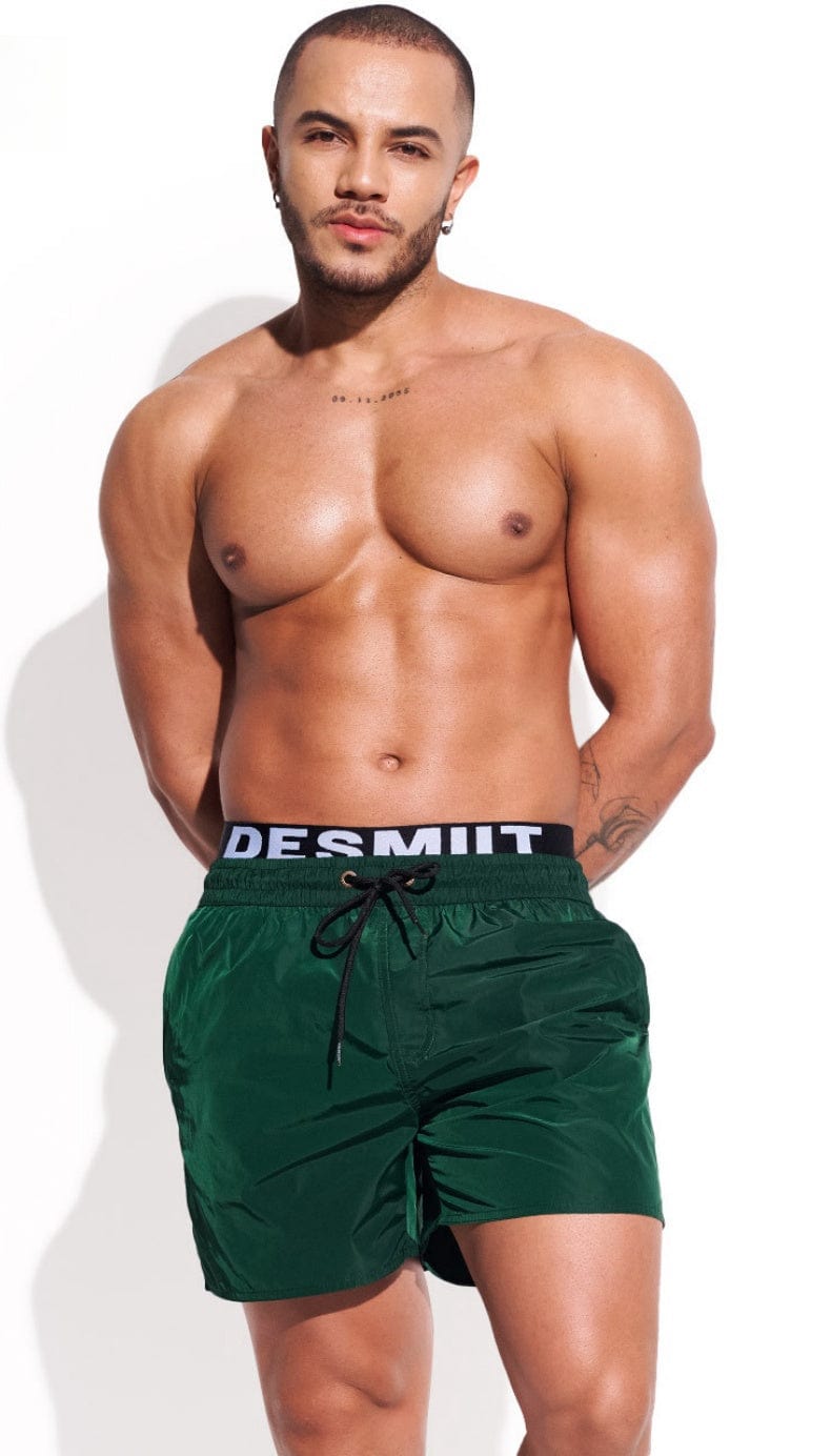 prince-wear Outerwear Dark Green / M DESMIIT | Beach Shorts