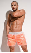 prince-wear Outerwear Orange / M DESMIIT | Double Layer Transparent Beach Shorts