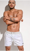 prince-wear Outerwear White / M DESMIIT | Double Layer Transparent Beach Shorts
