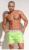 prince-wear Outerwear Fluorescent yellow / M DESMIIT | Double Layer Transparent Beach Shorts