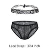 ADANNU | Lace Strap & Briefs Set