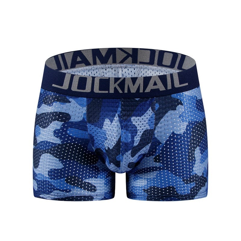 prince-wear JOCKMAIL | Camo Mesh Boxer with Removable Pads