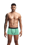 JOCKMAIL Independent Pouch Boxers men's breathable underwear in light green, front view