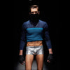 JOCKMAIL Iridescent Boxers men's iridescent underwear in silver, front view