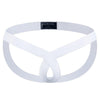 JOCKMAIL Mobius Jockstrap men's comfort fit jockstrap in 248 White, front view