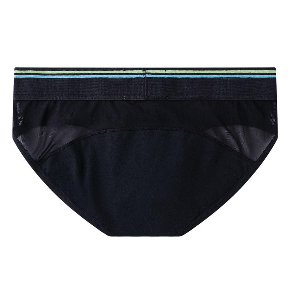 prince-wear Briefs JOCKMAIL | Electric Charger Patchwork Sheer Brief