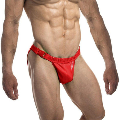 prince-wear Red / M JOCKMAIL | Metallic Laser Swim Briefs