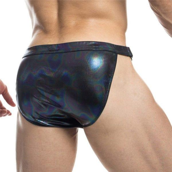 prince-wear Briefs JOCKMAIL | Metallic Laser Swim Brief