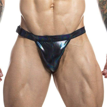 prince-wear Briefs Black / M JOCKMAIL | Metallic Laser Swim Brief