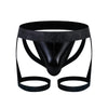 prince-wear Black / M JOCKMAIL | Suspenders Double Jockstrap Men's Lingerie