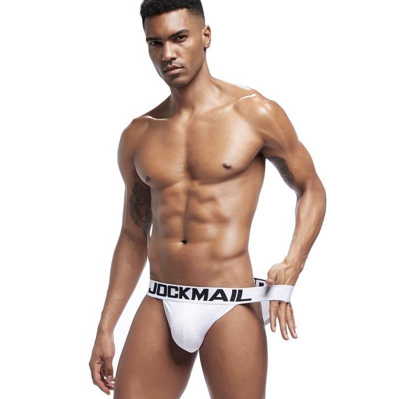 prince-wear Briefs White / M JOCKMAIL | Mesh Bikini Brief