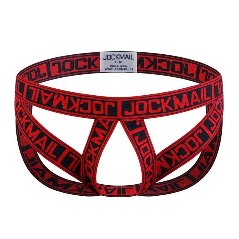 prince-wear Red / S/M JOCKMAIL | Mobius Ring Jockstrap