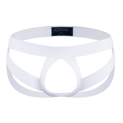 prince-wear JM249 White / S/M JOCKMAIL | Mobius Ring Jockstrap