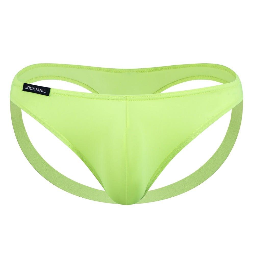 prince-wear Fluorescent Green / M JOCKMAIL | Vibrant Candy Sheer Supportive Jockstrap