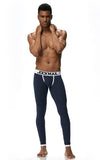 prince-wear popular products Navy Blue / M JOCKMAIL | Polka Dot Bulge Pouch Long Underwear