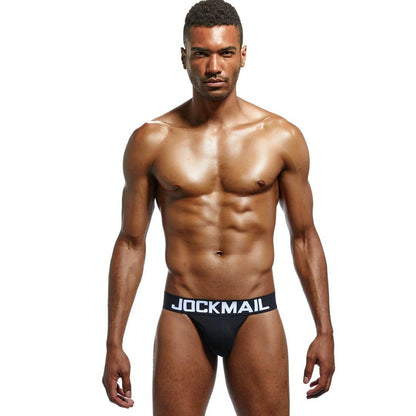 prince-wear popular products Black / M JOCKMAIL | Solid Color Bikini Briefs