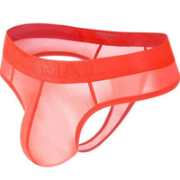 prince-wear Orange / M JOCKMAIL | Vibrant Candy Sheer Thong