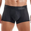 JOCKMAIL Vibrant Mesh Boxers men's breathable mesh underwear in black, front view
