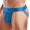 JOCKMAIL Vibrant Mesh Jockstrap men's breathable design jockstrap in Blue, detail view
