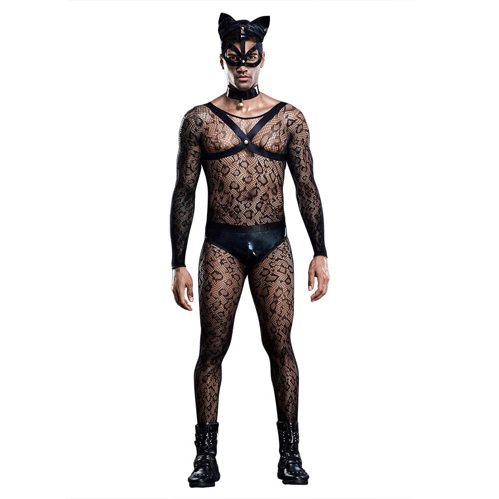 prince-wear Free size JSY Men's Lingerie | Cat Man