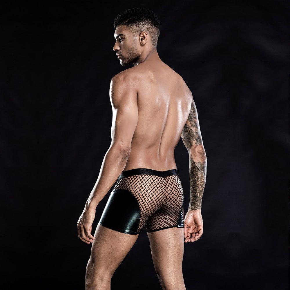 prince-wear Free size JSY Men's Lingerie | Fishnet Boxers