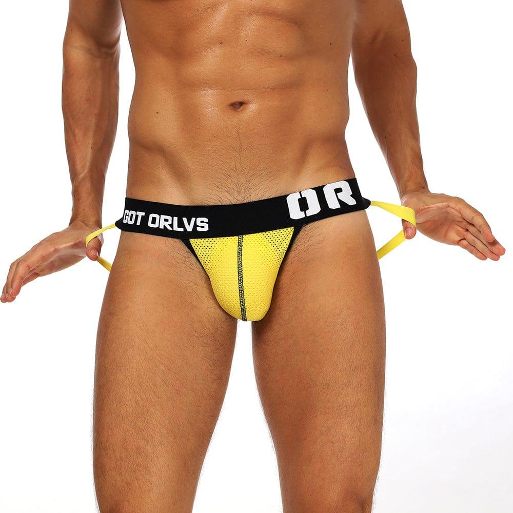 prince-wear Jockstraps Yellow / M ORLVS | Urban Conqueror Mesh Jockstrap