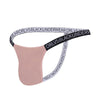 ORLVS Want-to-Play G-String Thong men's comfort fit thong in Pink, left side view